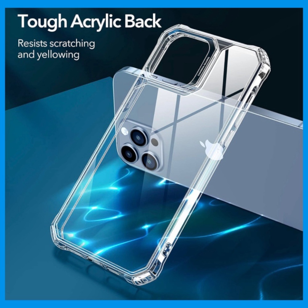 Clear iPhone 14 Case / iPhone 13 Case, Shockproo Air-Guard Corners.